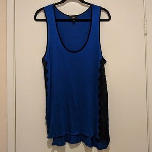 Tank with Lace Sides